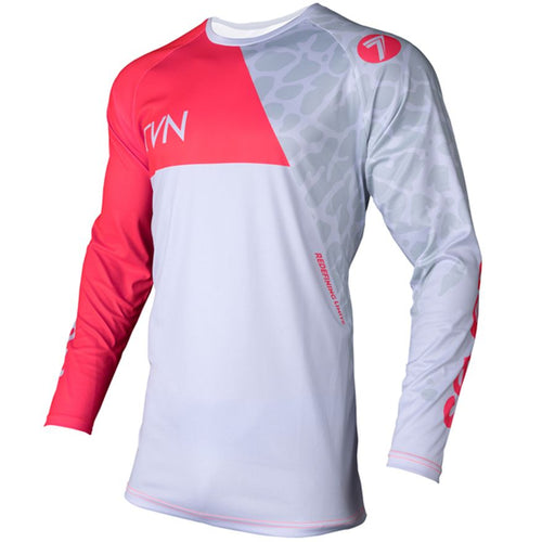 SEVEN MX VOX PARAGON ADULT JERSEY WHITE/CORAL
