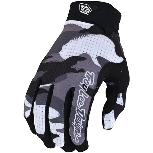 Troy Lee Designs GP Air Adult Motocross Gloves Formula Camo Black/Grey