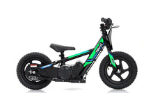 Load image into Gallery viewer, Revvi 12" Kids Electric Bike Green