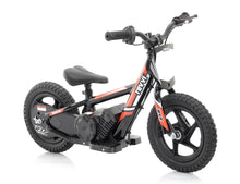 Load image into Gallery viewer, Revvi 12" Kids Electric Bike Red