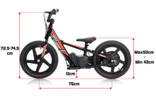 Load image into Gallery viewer, Revvi 16" Kids Electric Bike Black