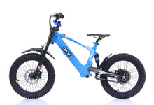 Load image into Gallery viewer, Revvi 18" Kids Electric Bike Blue