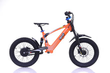 Load image into Gallery viewer, Revvi 18" Kids Electric Bike Orange