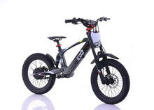 Load image into Gallery viewer, Revvi 18" Kids Electric Bike Black