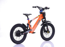 Load image into Gallery viewer, Revvi 18" Kids Electric Bike Orange