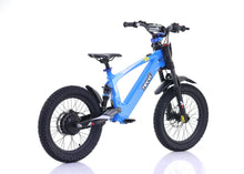Load image into Gallery viewer, Revvi 18" Kids Electric Bike Blue