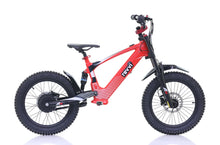 Load image into Gallery viewer, Revvi 18" Kids Electric Bike Red