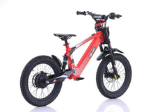 Load image into Gallery viewer, Revvi 18" Kids Electric Bike Red