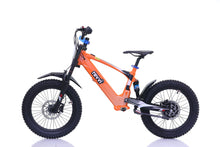 Load image into Gallery viewer, Revvi 18" Kids Electric Bike Orange