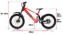 Load image into Gallery viewer, Revvi 20" Kids Electric Bike Black