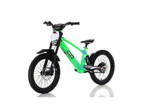 Load image into Gallery viewer, Revvi 20" Kids Electric Bike Green