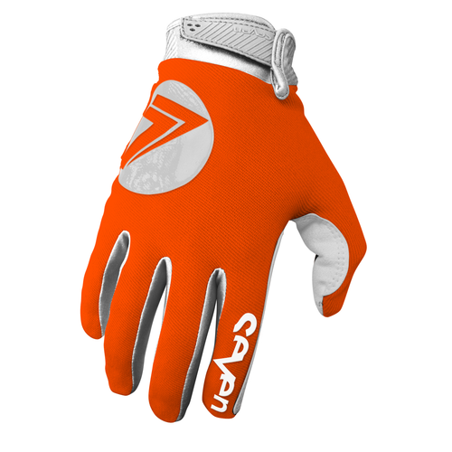 Seven MX Annex Dot Adult Motocross Gloves Flo Orange