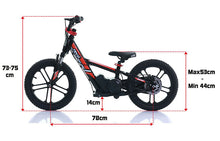 Load image into Gallery viewer, Revvi 16" Plus Kids Electric Bike Green
