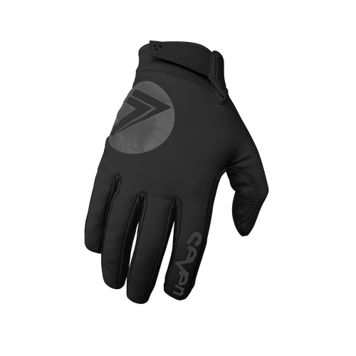 Seven MX Zero Cold Weather Adult Motocross Gloves Black