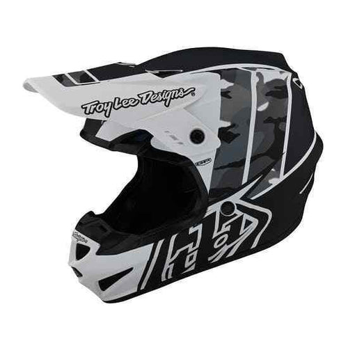 2022 Troy Lee Designs GP Youth Motocross Helmet Nova Camo White
