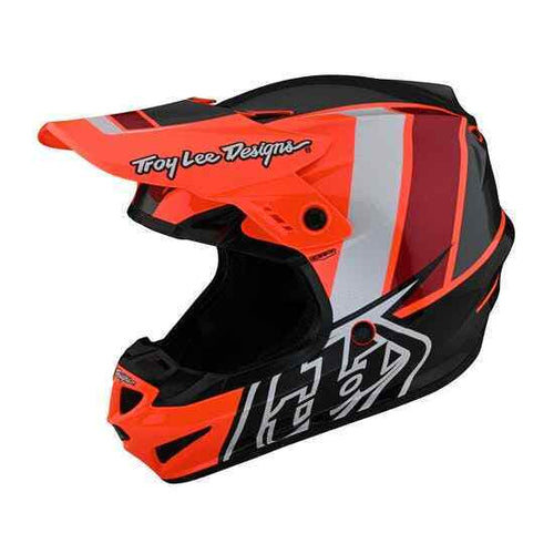 2022 Troy Lee Designs GP Youth Motocross Helmet Nova Glo Orange